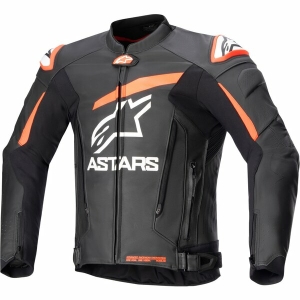 Geaca de piele ALPINESTARS GP PLUS V4 54 Negru/Negru, 2