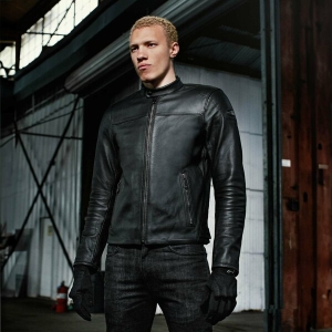 Geaca de piele ALPINESTARS BLACKTRACK Negru L, 4