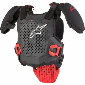 Armura de protectie copii ALPINESTARS A-5 S V2 S/M Negru/Alb/Rosu, 2