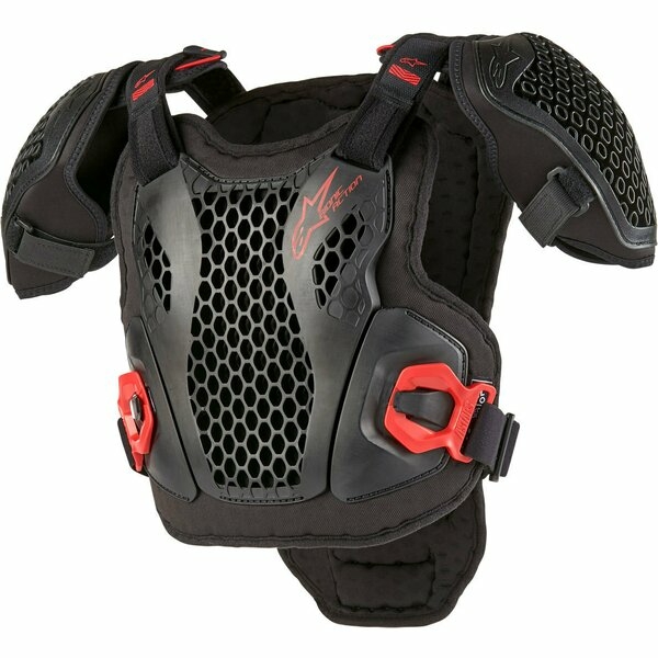 Armura de protectie copii ALPINESTARS BIONIC ACTION YOUTH S/M Negru/Rosu