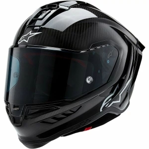 Casca integrala sport ALPINESTARS SUPERTECH R10 CARBON SOLID Negru S, 28