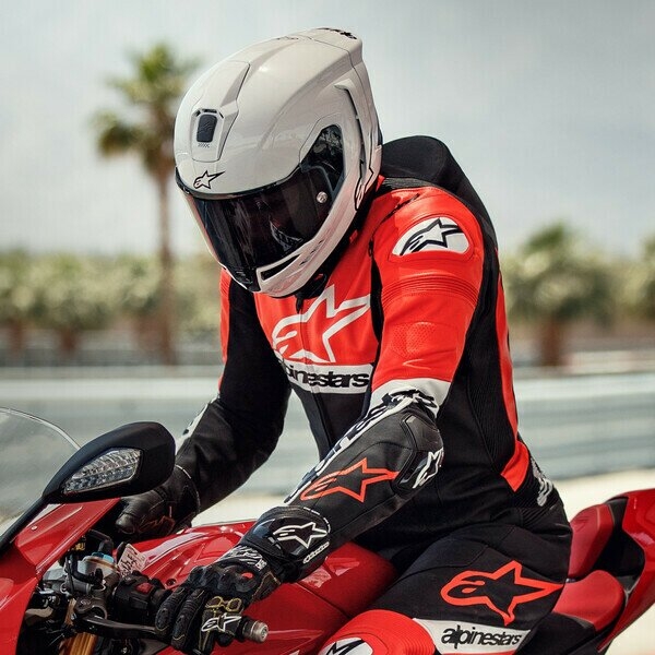 Casca integrala sport ALPINESTARS SUPERTECH R10 CARBON SOLID Negru XL, 9