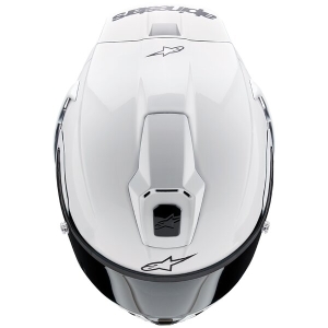 Casca integrala sport ALPINESTARS SUPERTECH R10 CARBON SOLID S Alb Lucios/Negru Mat, 7