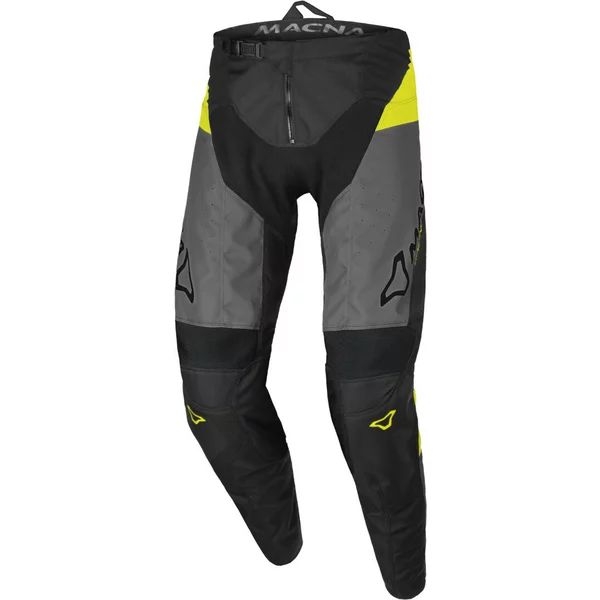 Pantaloni cross-enduro MACNA BACKYARD-1 M Negru/Rosu/Gri, 19