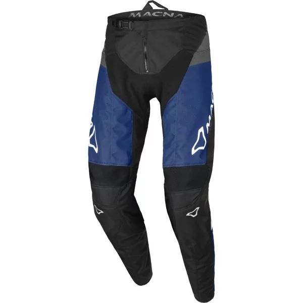 Pantaloni cross-enduro MACNA BACKYARD-1 L Negru/Albastru/Gri, 5