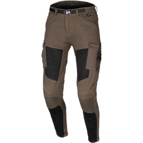 Pantaloni moto de vara MACNA BOMBAR 38 Maro/Negru, 10