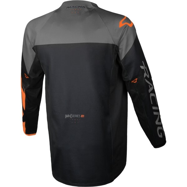 Tricou cross-enduro MACNA BACKYARD-1 Negru/Rosu/Alb XXL, 5