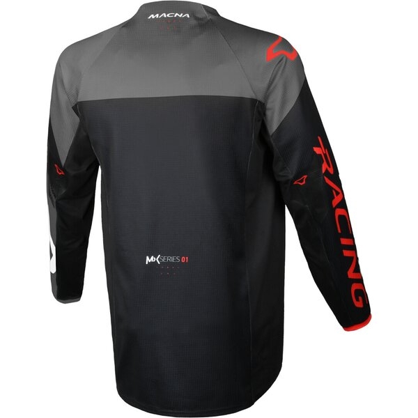 Tricou cross-enduro MACNA BACKYARD-1 Negru/Rosu/Alb XXL, 6