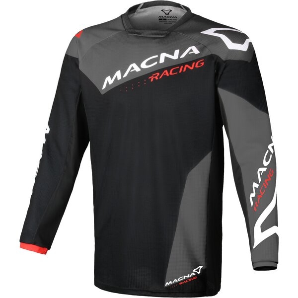 Tricou cross-enduro MACNA BACKYARD-1 Negru/Rosu/Alb XXL, 8