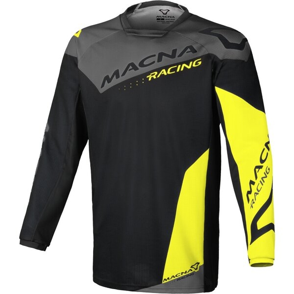 Tricou cross-enduro MACNA BACKYARD-1 Negru/Rosu/Alb XXL, 9