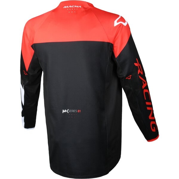 Tricou cross-enduro MACNA BACKYARD-1 Negru/Rosu/Alb XXL, 10