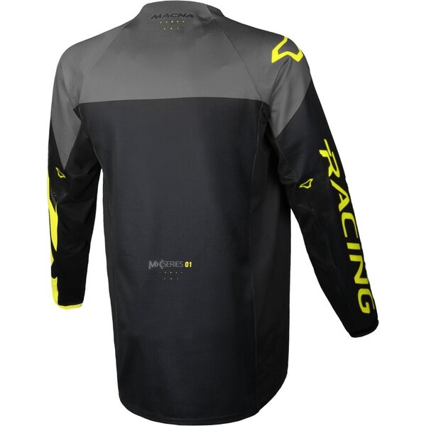 Tricou cross-enduro MACNA BACKYARD-1 Negru/Rosu/Alb XXL, 12