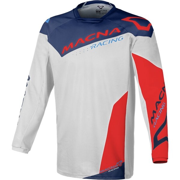 Tricou cross-enduro MACNA BACKYARD-1 Negru/Rosu/Alb XXL, 13