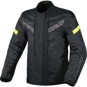 Geaca de vara impermeabila touring MACNA CAPTANE L Negru/Gri/Portocaliu, 3