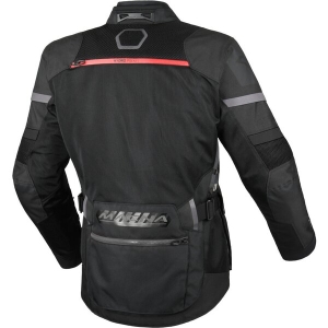 Geaca de vara impermeabila touring MACNA CAPTANE XL Negru/Gri/Portocaliu, 6