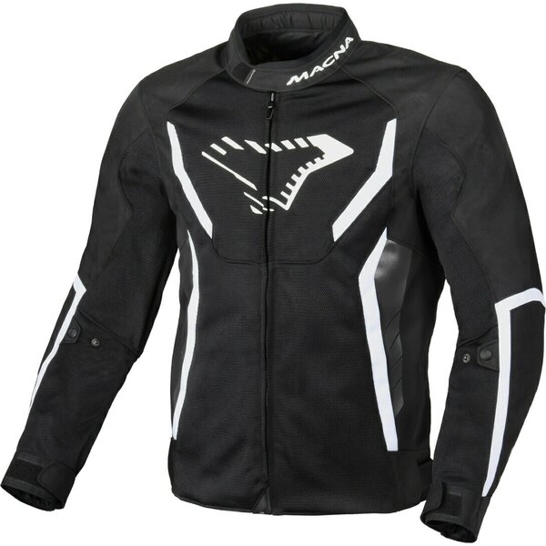 Geaca de vara textil MACNA GRISCO Negru/Alb XS, 6