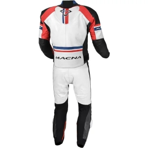 Combinezon de piele 2 piese MACNA DIABRO 46 Negru/Galben fluo, 6
