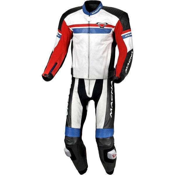 Combinezon de piele 2 piese MACNA DIABRO 58 Negru/Gri, 4