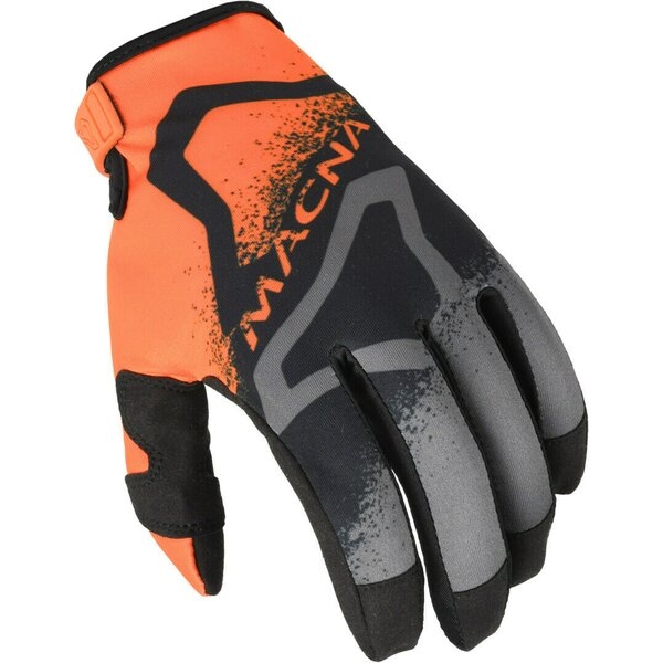 Manusi cross-enduro MACNA BACKYARD-1 L Negru/Portocaliu, 8