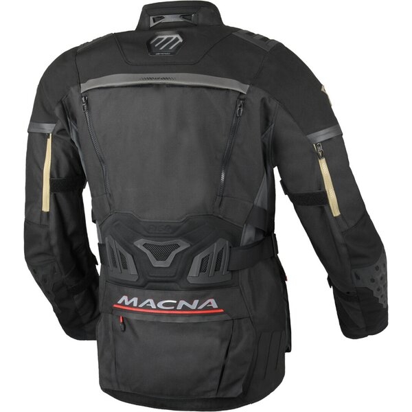 Geaca textil impermeabila touring/adventure MACNA CHIEFTANE XL Alb/Rosu/Albastru, 7