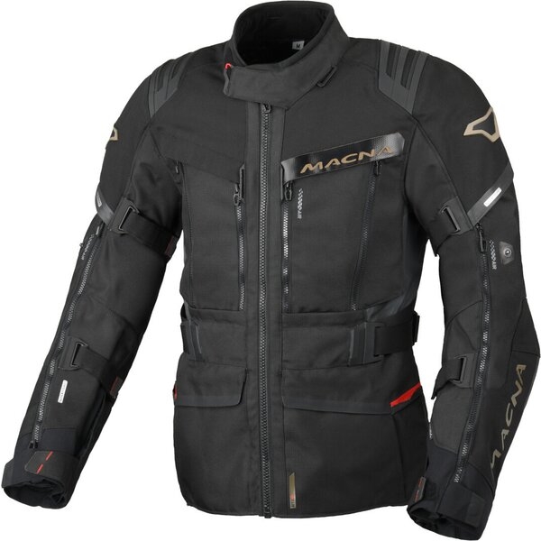 Geaca textil impermeabila touring/adventure MACNA CHIEFTANE XL Alb/Rosu/Albastru, 8