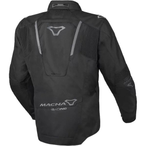 Geaca textil impemeabila touring/adventure MACNA NOTCH M Gri deschis/Albastru/Rosu, 12