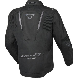 Geaca textil impemeabila touring/adventure MACNA NOTCH L Gri deschis/Albastru/Rosu, 10