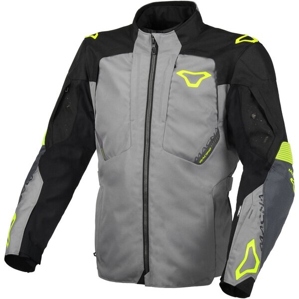 Geaca textil impemeabila touring/adventure MACNA NOTCH XL Negru/Portocaliu, 7