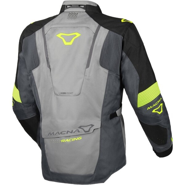 Geaca textil impemeabila touring/adventure MACNA NOTCH XXL Negru/Portocaliu, 8