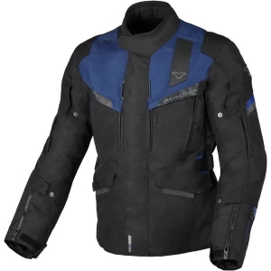 Geaca textil impermeabila touring MACNA ZASTRO S Negru/Albastru, 5
