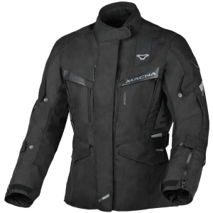 Geaca de dama textil impermeabila touring MACNA ZASTRA L Gri deschis/Gri inchis/Negru, 4
