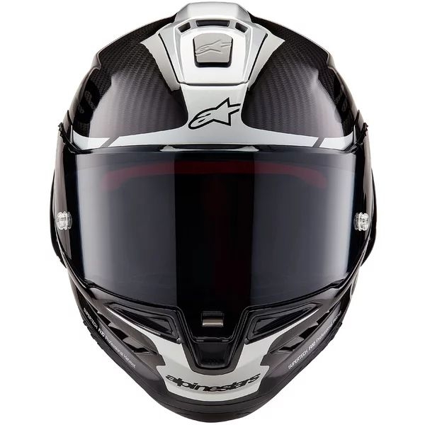 Casca integrala sport ALPINESTARS SUPERTECH R10 CARBON ELEMENT S Negru/Rosu/Alb, 23