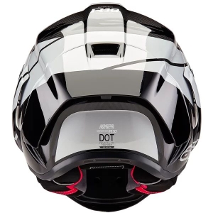 Casca integrala sport ALPINESTARS SUPERTECH R10 CARBON ELEMENT S Negru/Rosu/Alb, 36