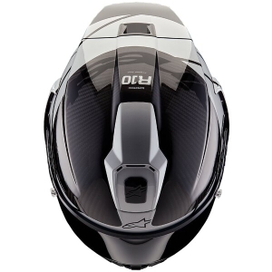 Casca integrala sport ALPINESTARS SUPERTECH R10 CARBON ELEMENT M Negru/Argintiu, 19