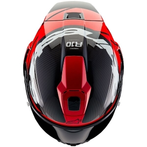 Casca integrala sport ALPINESTARS SUPERTECH R10 CARBON ELEMENT Negru/Argintiu L, 10
