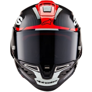 Casca integrala sport ALPINESTARS SUPERTECH R10 CARBON ELEMENT Negru/Argintiu L, 12