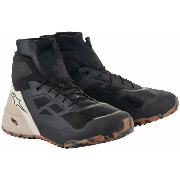 Ghete moto sport/touring ALPINESTARS CR-1 42.5 Negru/Bej, 35
