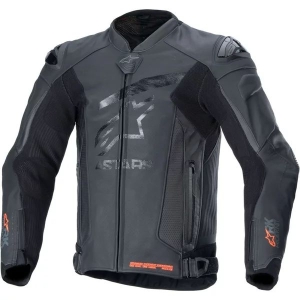 Geaca de piele ALPINESTARS GP PLUS R V4 RIDEKNIT Negru/Alb 48, 11