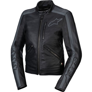 Geaca de piele dama Alpinestars STELLA DYNO M Negru/Rosu, 4