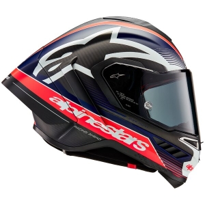 Casca integrala sport ALPINESTARS SUPERTECH R10 CARBON TEAM M Negru/Albastru/Rosu, 4
