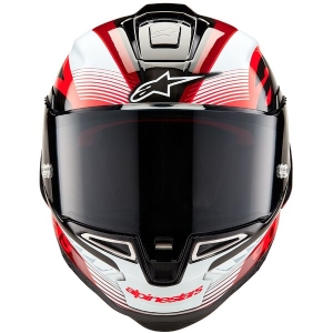 Casca integrala sport ALPINESTARS SUPERTECH R10 CARBON TEAM M Negru/Albastru/Rosu, 14