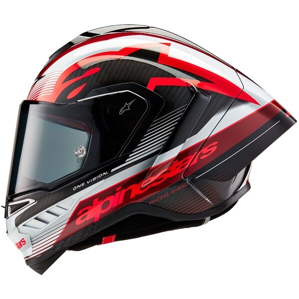 Casca integrala sport ALPINESTARS SUPERTECH R10 CARBON TEAM L Negru/Albastru/Rosu, 9