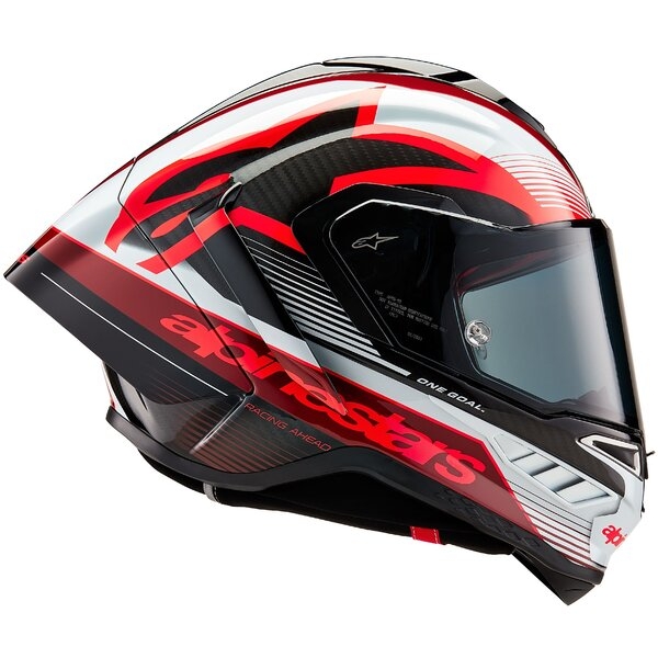 Casca integrala sport ALPINESTARS SUPERTECH R10 CARBON TEAM XXL Negru/Albastru/Rosu, 14