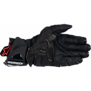 Manusi de piele racing ALPINESTARS GP PRO R4 M Negru/Rosu fluo, 6