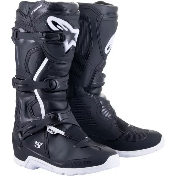 Cizme cross-enduro Alpinestars TECH 3 ENDURO WP Negru/Alb 40.5, 5