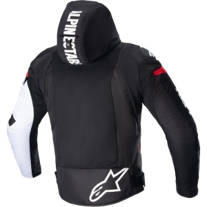 Geaca textil de vara ALPINESTARS ZACA AIR 3XL Negru/Alb/Rosu fluo, 5