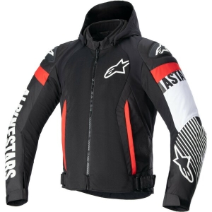 Geaca textil de vara ALPINESTARS ZACA AIR 4XL Negru/Alb/Rosu fluo, 5