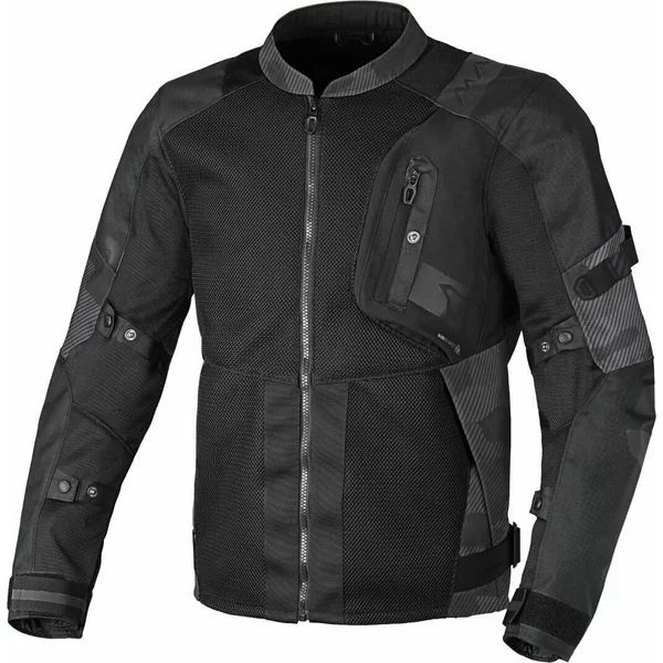 Geaca textil de vara MACNA RADDIC Negru S, 8