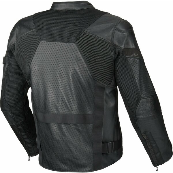 Geaca de vara piele/textil MACNA OLSAN M Negru, 3