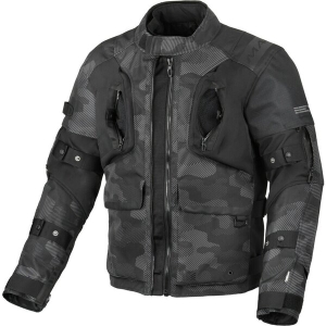 Geaca textil impermeabila MACNA HIGERA S Maro/Negru, 5